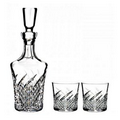 Waterford Wild Atlantic Way Decanter & 2 Rock Glasses